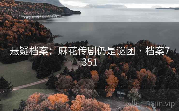 悬疑档案：麻花传剧仍是谜团 · 档案7351