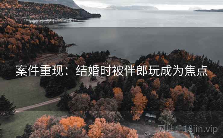 案件重现：结婚时被伴郎玩成为焦点